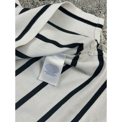 Polo Ralph Lauren t-shirt white black striped small pony