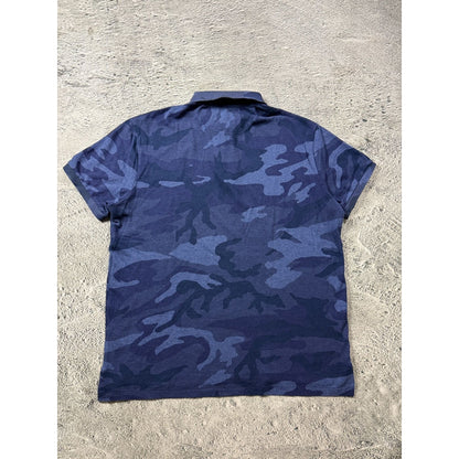 Chief Keef Polo Ralph Lauren navy Camo T-shirt military