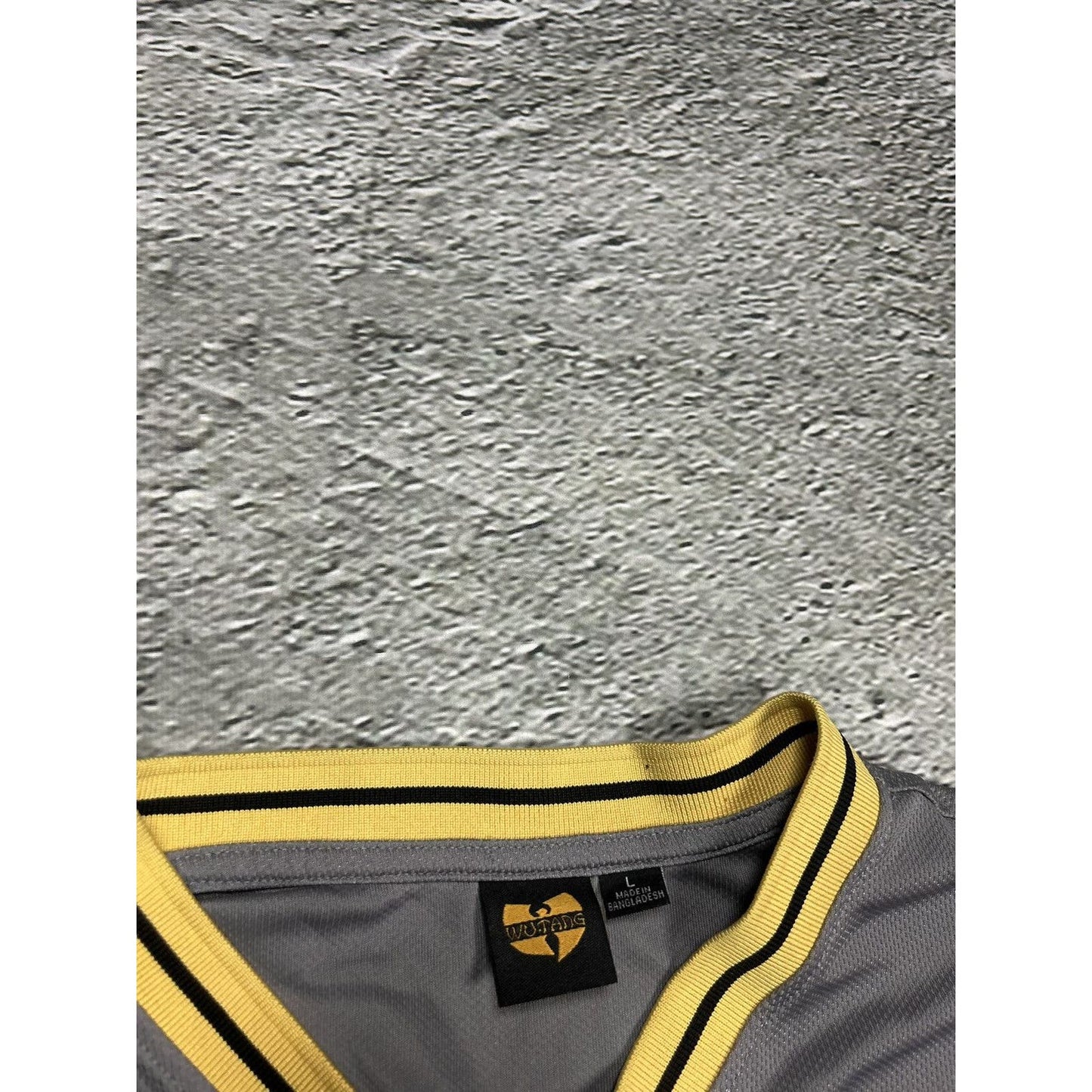 Wu Tang Clan 36 Jersey black yellow vintage style