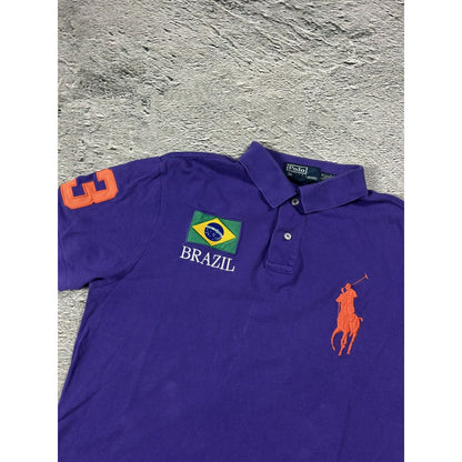 Chief Keef Polo Ralph Lauren vintage Brazil big pony Navy