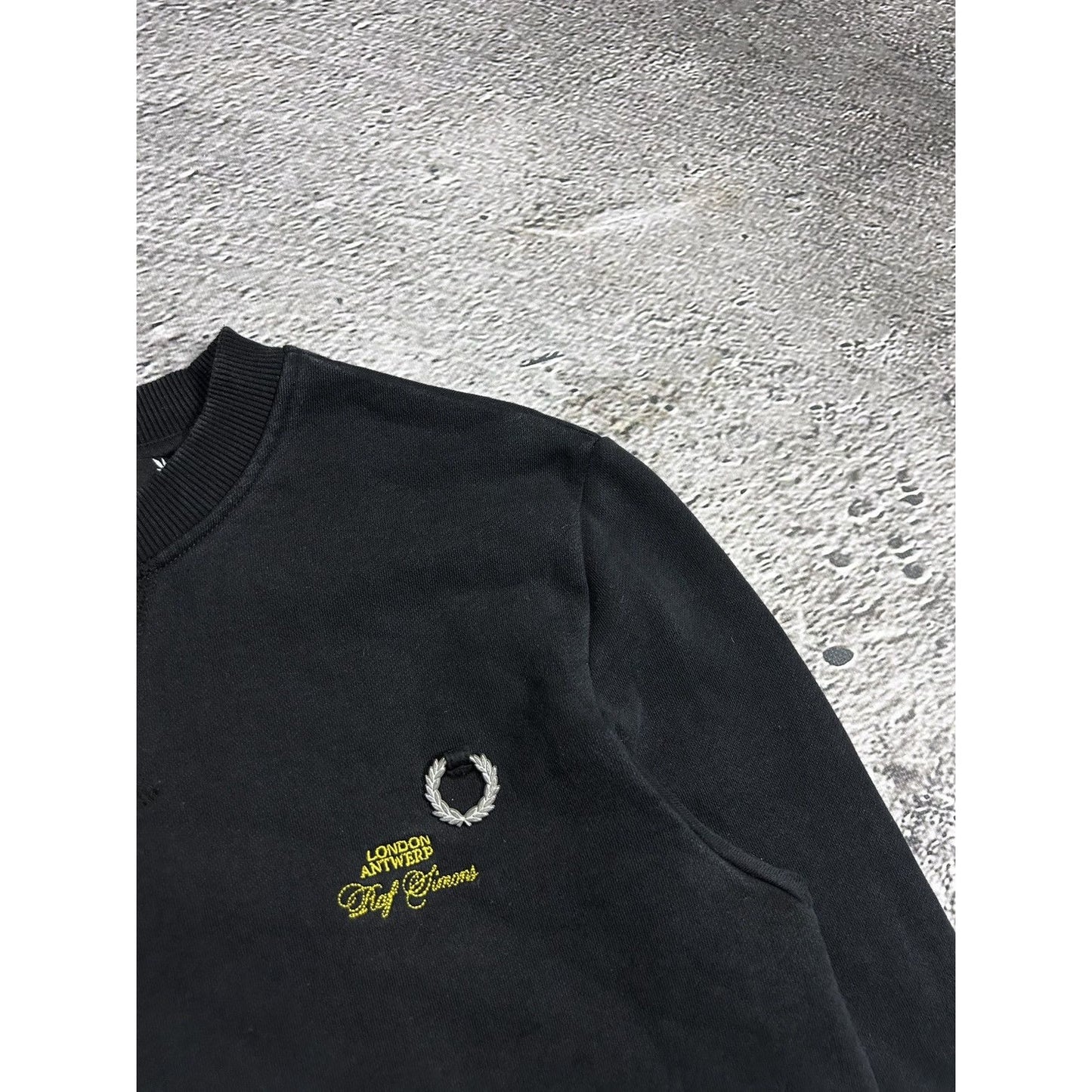 Raf Simons x Fred Perry Sweatshirt London Antwerp AW2020