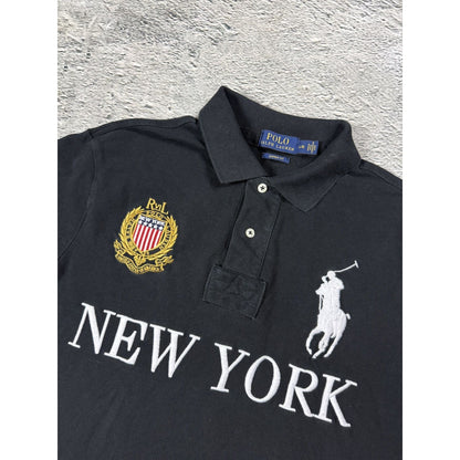 Chief Keef Polo Ralph Lauren New York black Polo T-shirt