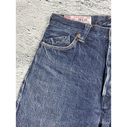 Evisu Yamane jeans embroidery japanese vintage cat face gull