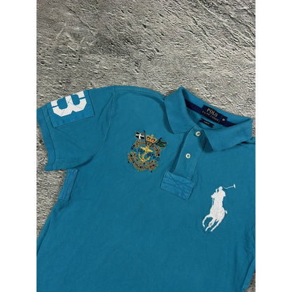 Chief Keef Polo Ralph Lauren big pony turquoise blue white