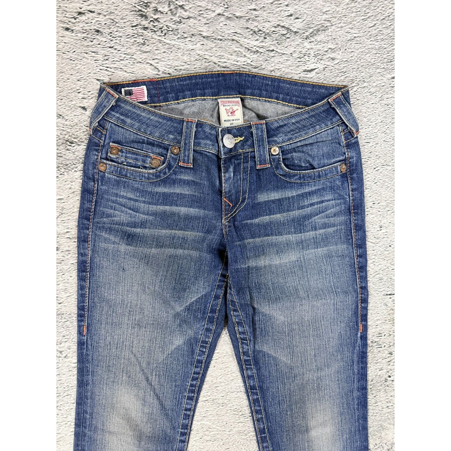 True Religion vintage skinny jeans slim Stella