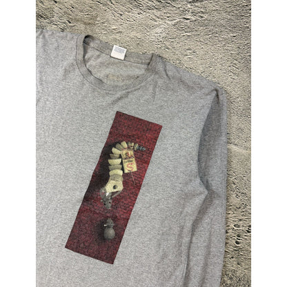 Supreme longsleeve Mike Hill Snake Trap gray SS17