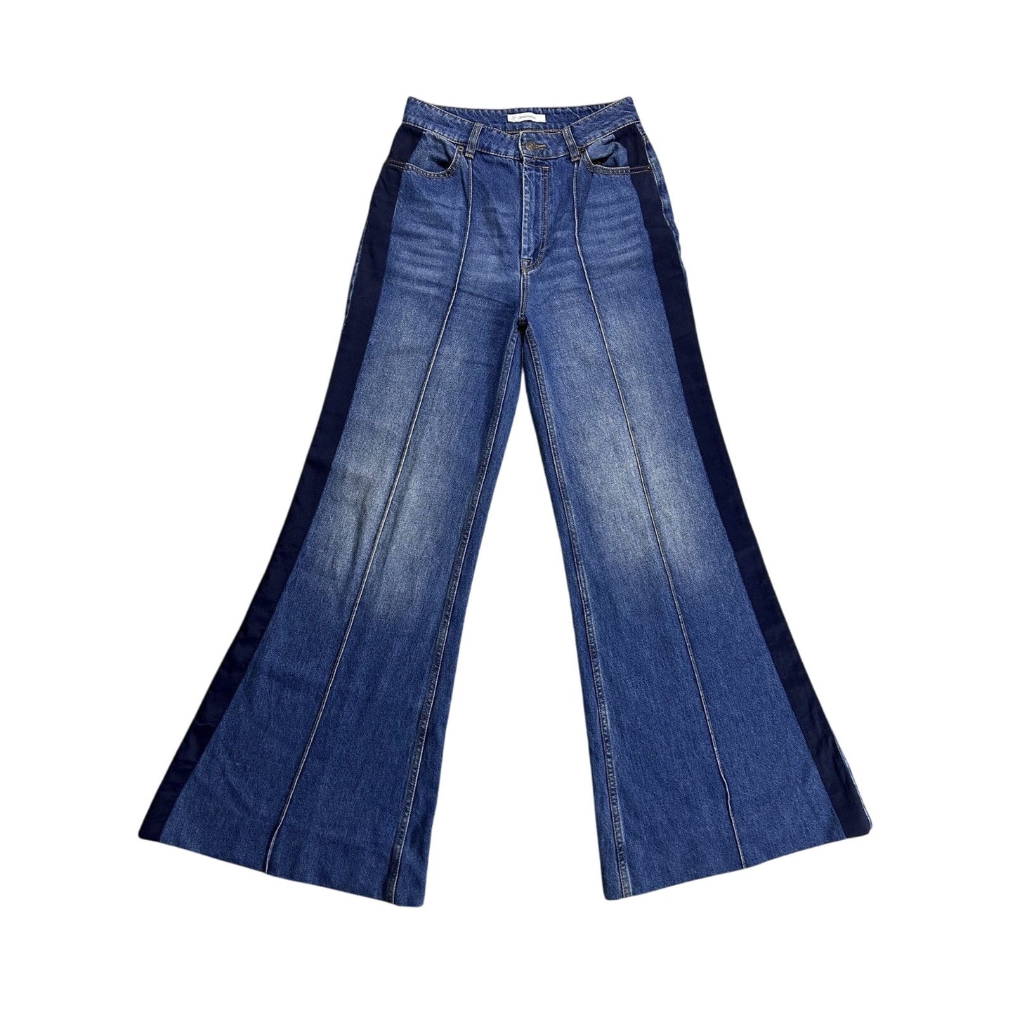 Zimmermann flared jeans navy blue bootcut