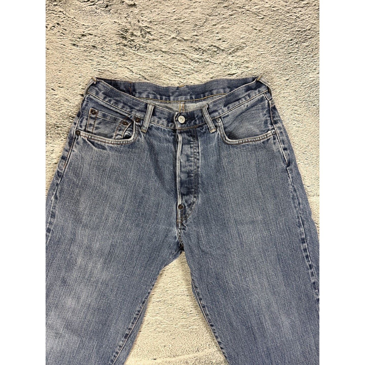 Evisu jeans daicock gold big logo embroidery selvedge denim