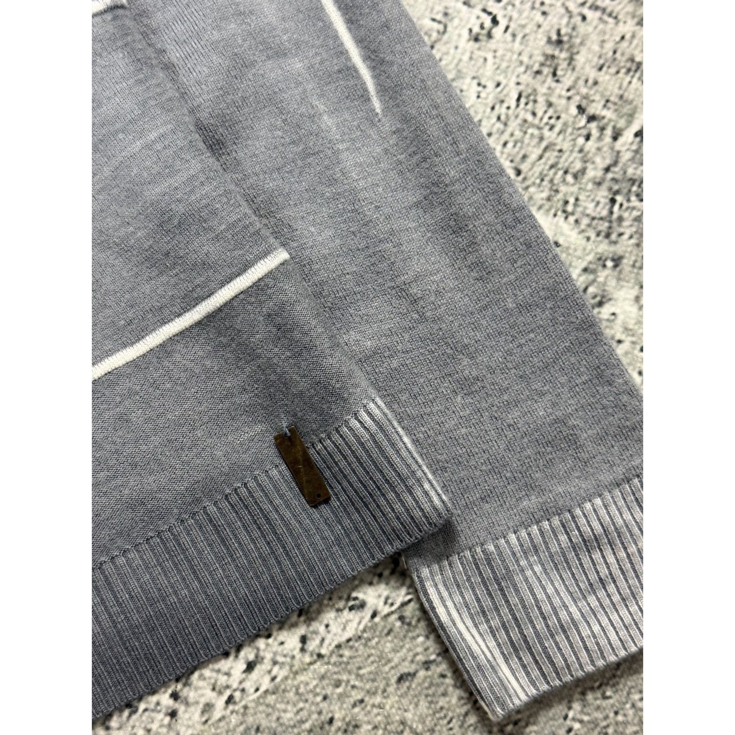 Just Cavalli turtleneck sweater grey beige