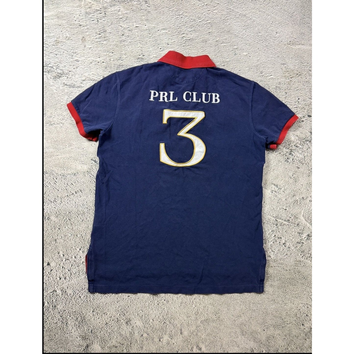 Chief Keef Polo Ralph Lauren navy PRL Club Double Big Pony