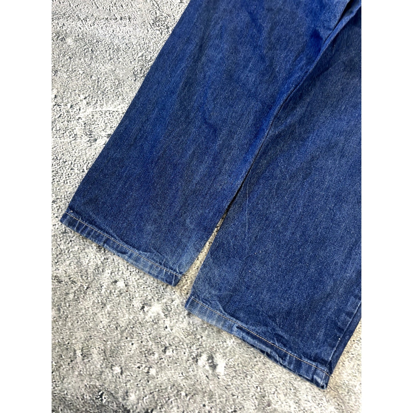 Southpole jeans Y2K big logo blue embroidery