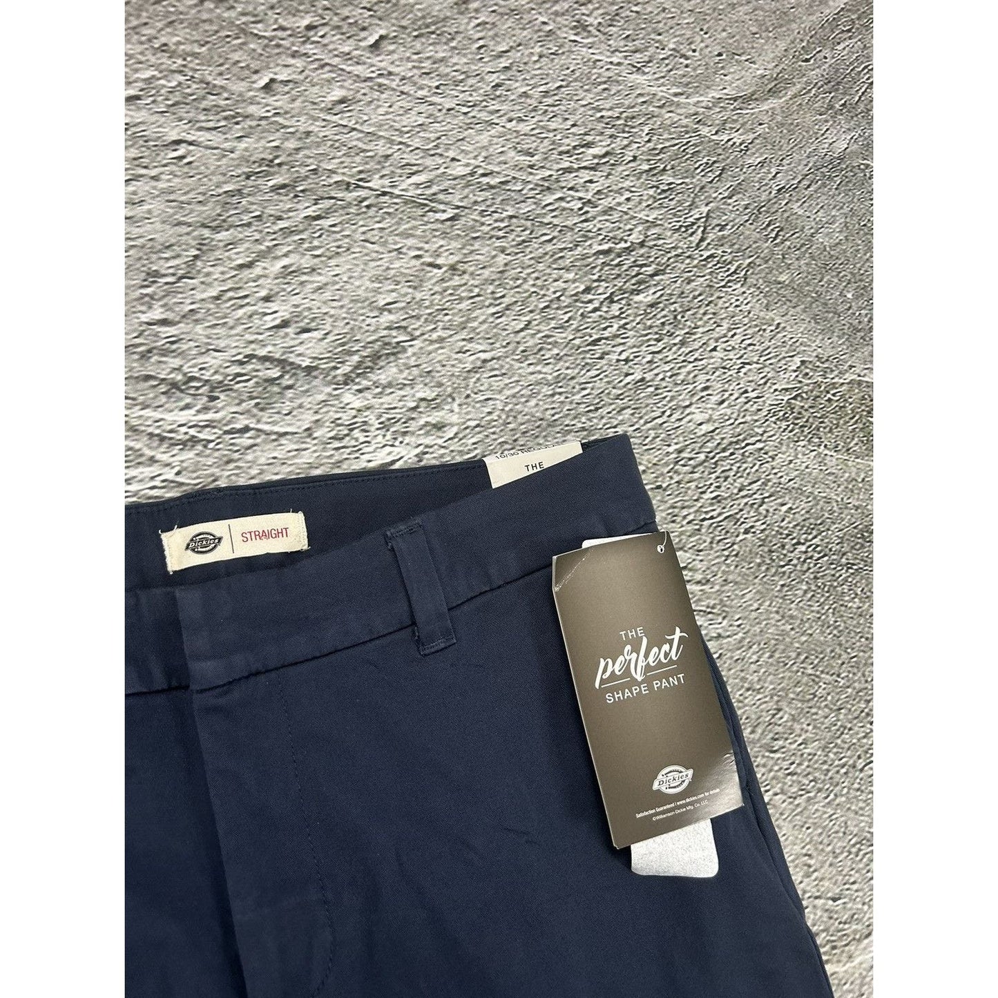 Dickies the perfect shape pant chino pants navy vintage