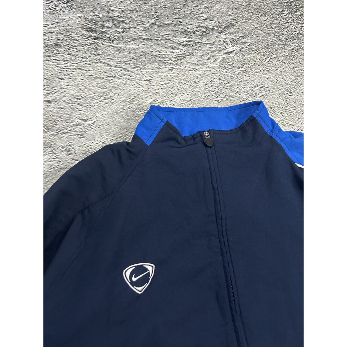 Nike track suit vintage navy pants windbreaker small logo