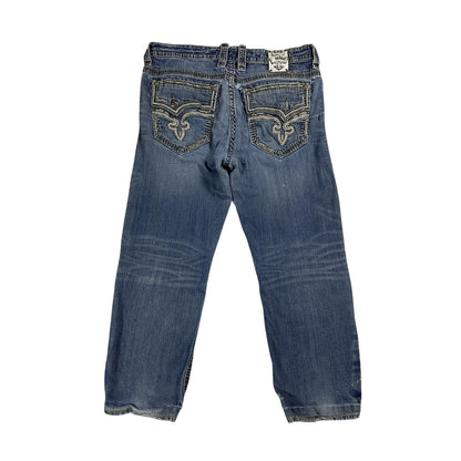 Rock Revival Rogue washed jeans Y2K flared Bootcut