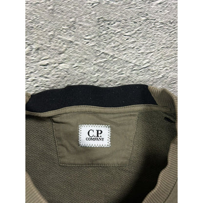 C.P. Company sweatshirt with lens khaki