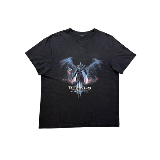 Vintage Diablo 3 tshirt gaming merch black
