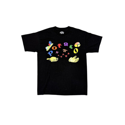 Imran Potato T-shirt black pi letter