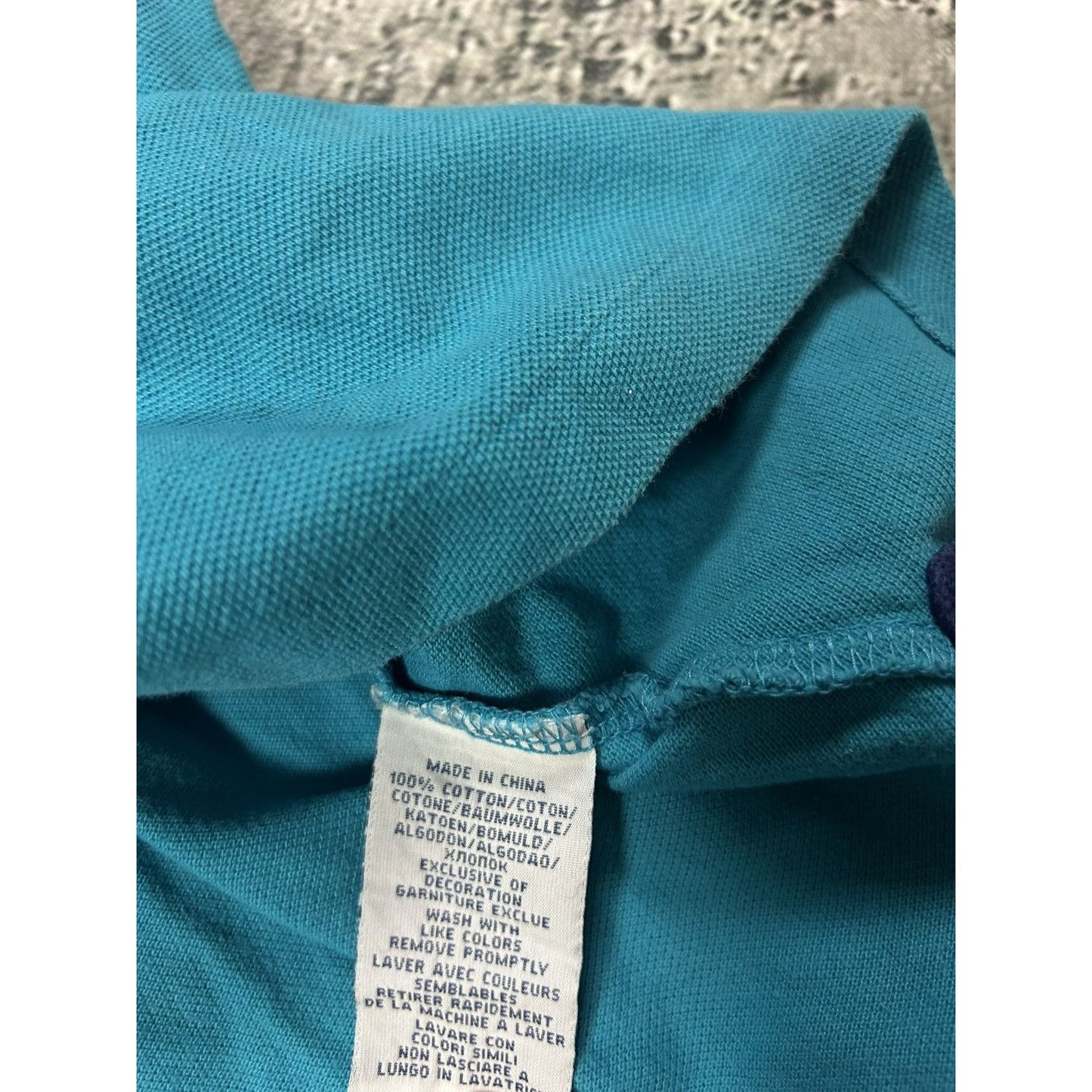 Chief Keef Polo Ralph Lauren big pony turquoise blue white