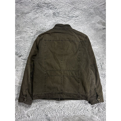 Levi’s military Sherpa jacket cargo khaki Y2K utility