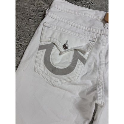 True Religion vintage white jeans Ricky