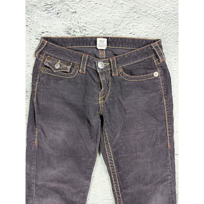 True Religion Billy Big T jeans cords corduroy pants flared