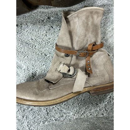 Airstep A.S.98 Zeport Tresse leather shoes boots cowboy