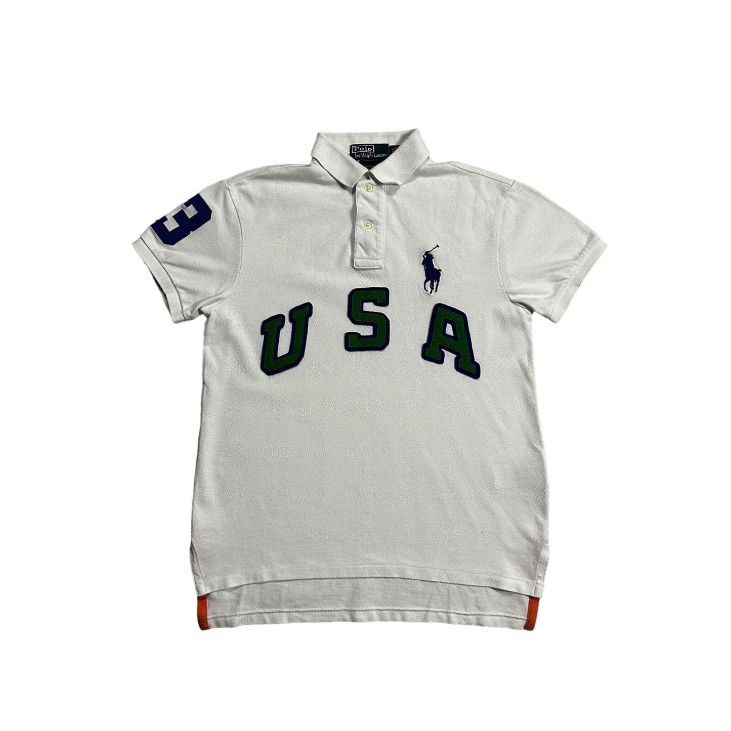 Chief Keef Polo Ralph Lauren vintage white USA big pony