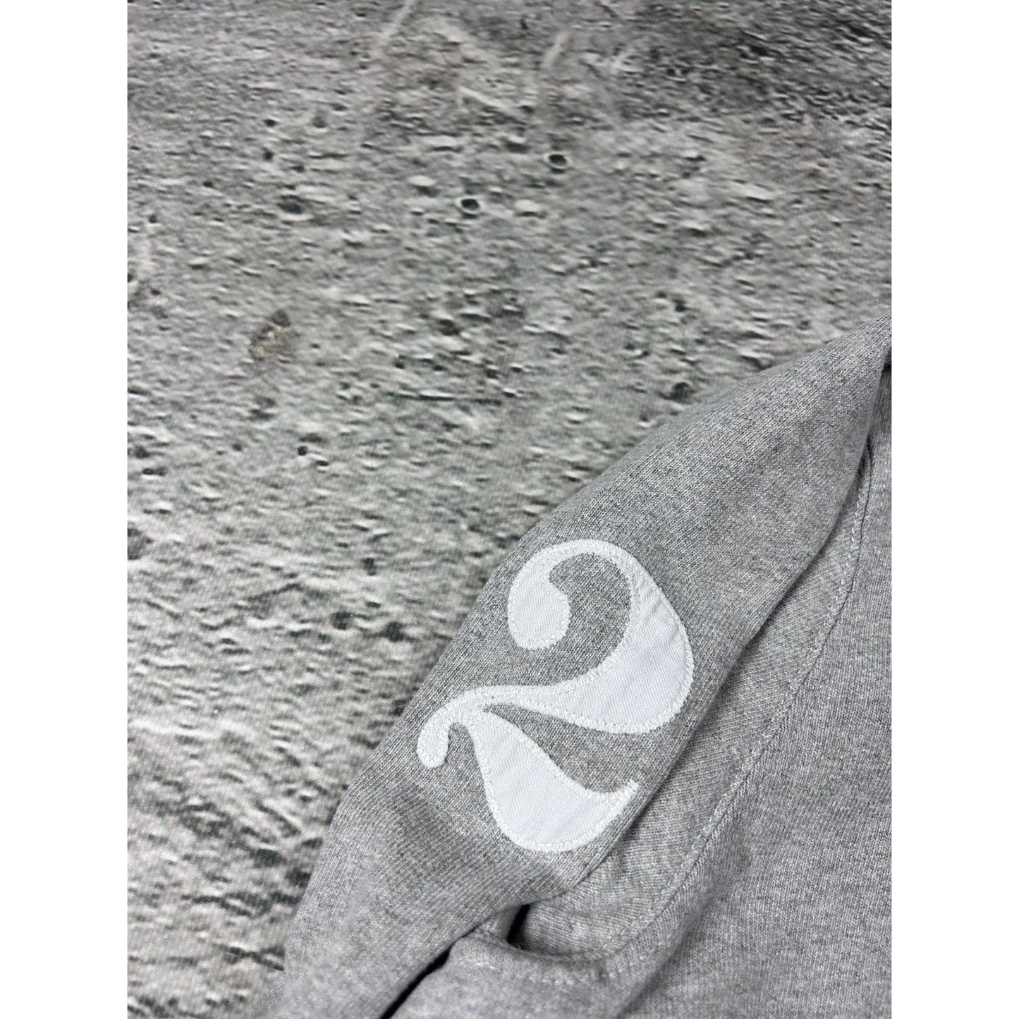 Chief Keef Polo Ralph Laurent Longsleeve gray white collar