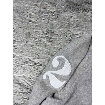 Chief Keef Polo Ralph Laurent Longsleeve gray white collar