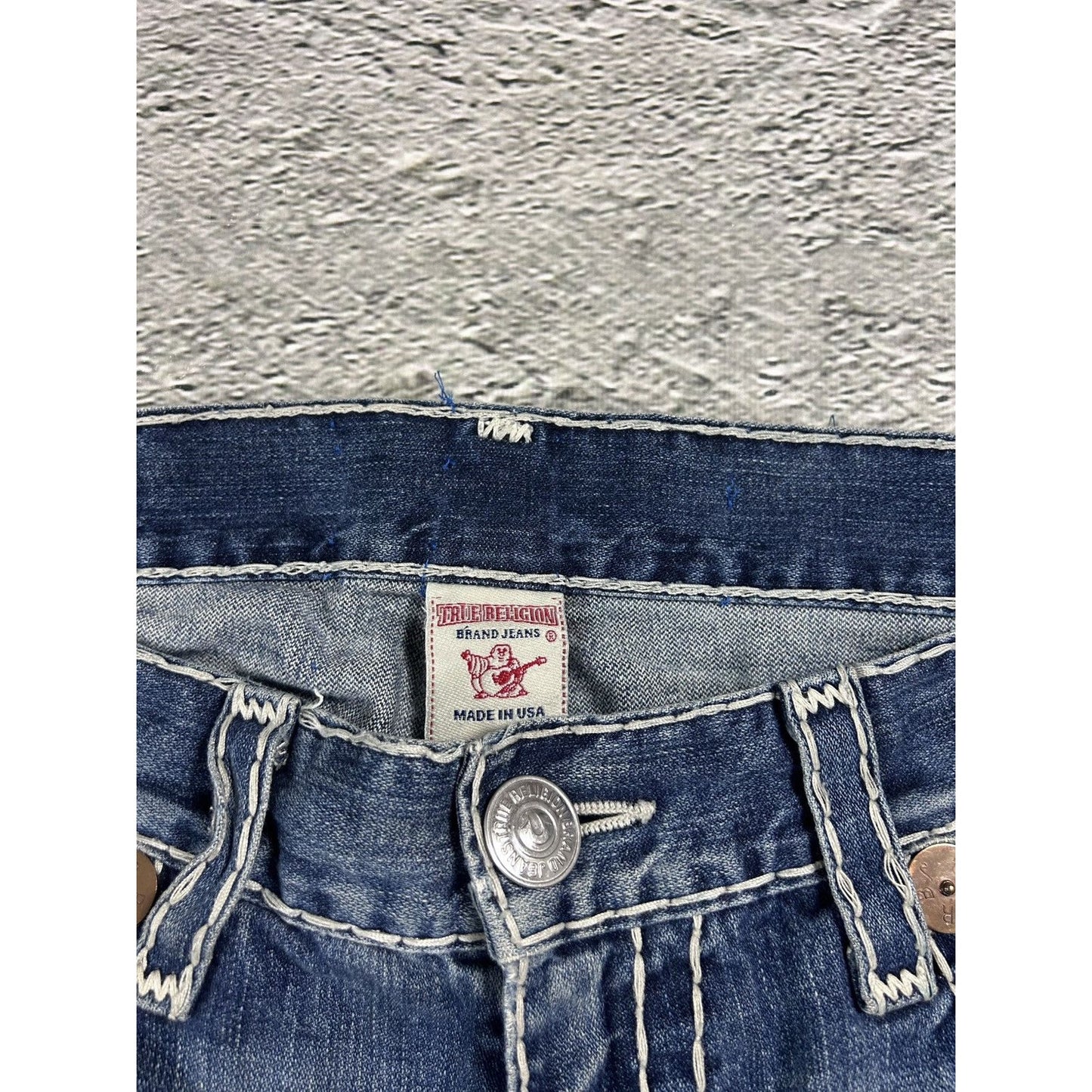 True Religion Billy jeans vintage denim pants flared Y2K
