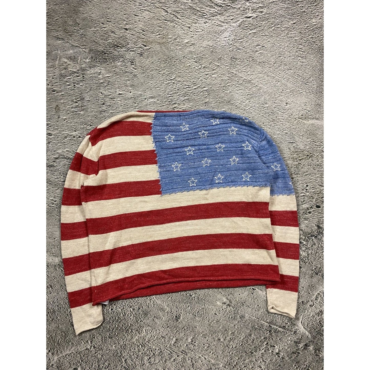 Polo Ralph Lauren union jack american flag USA knit sweater