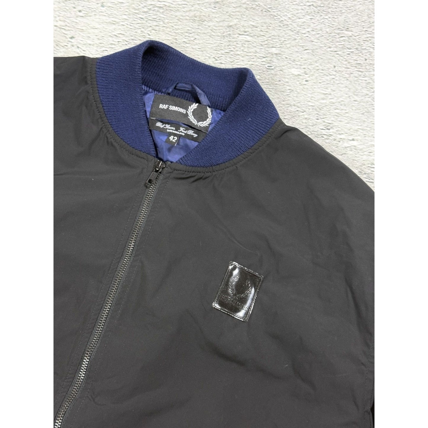 Raf Simons x Fred Perry bomber jacket black