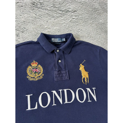 Chief Keef Polo Ralph Lauren London navy blue big pony