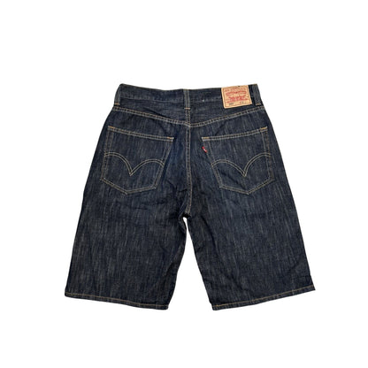 Levi’s vintage denim shorts black jeans jorts 569 baggy