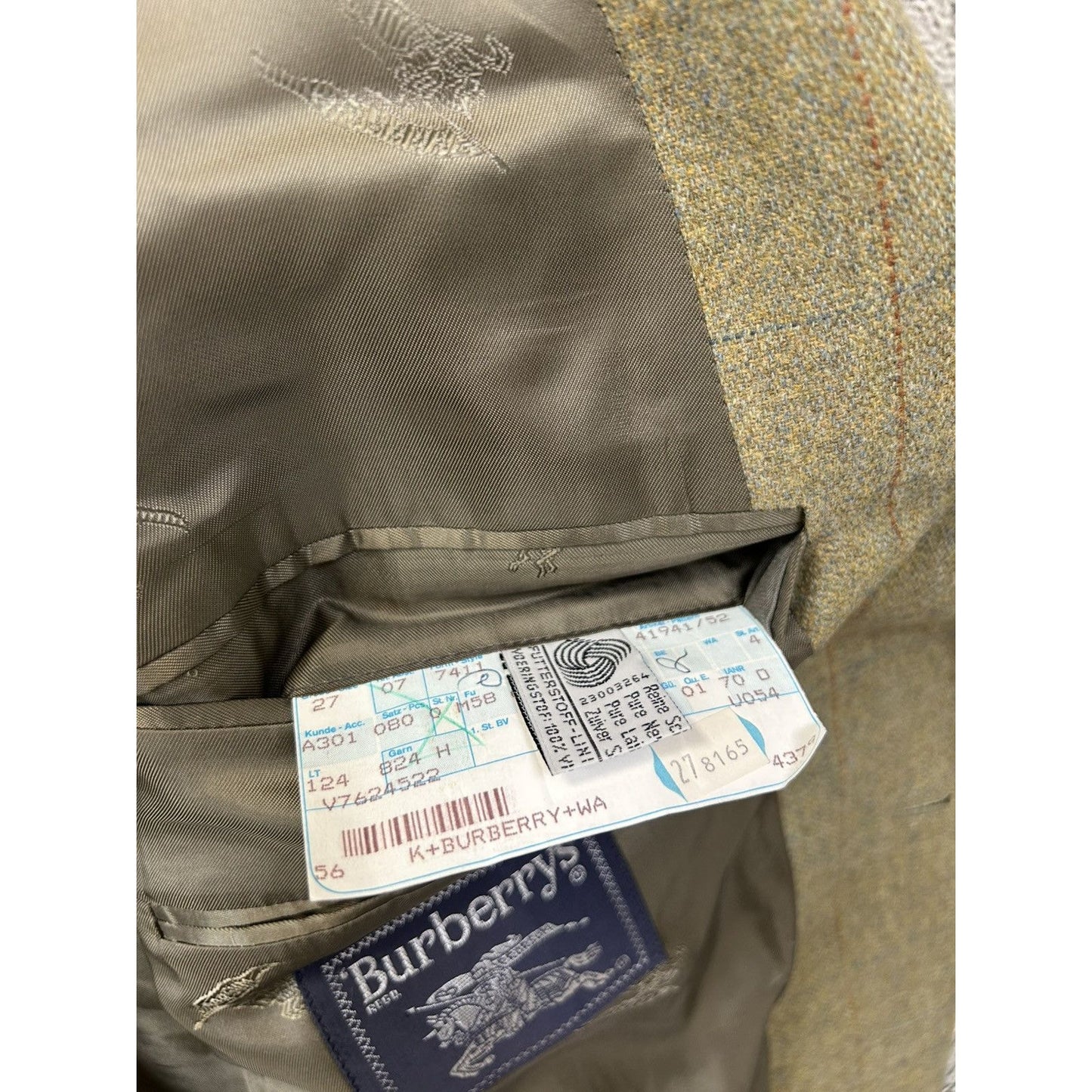 Burberry Blazer Wool green