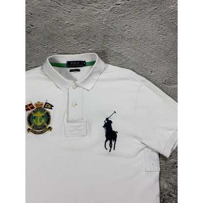 Chief Keef Polo Ralph Lauren white Marine big pony