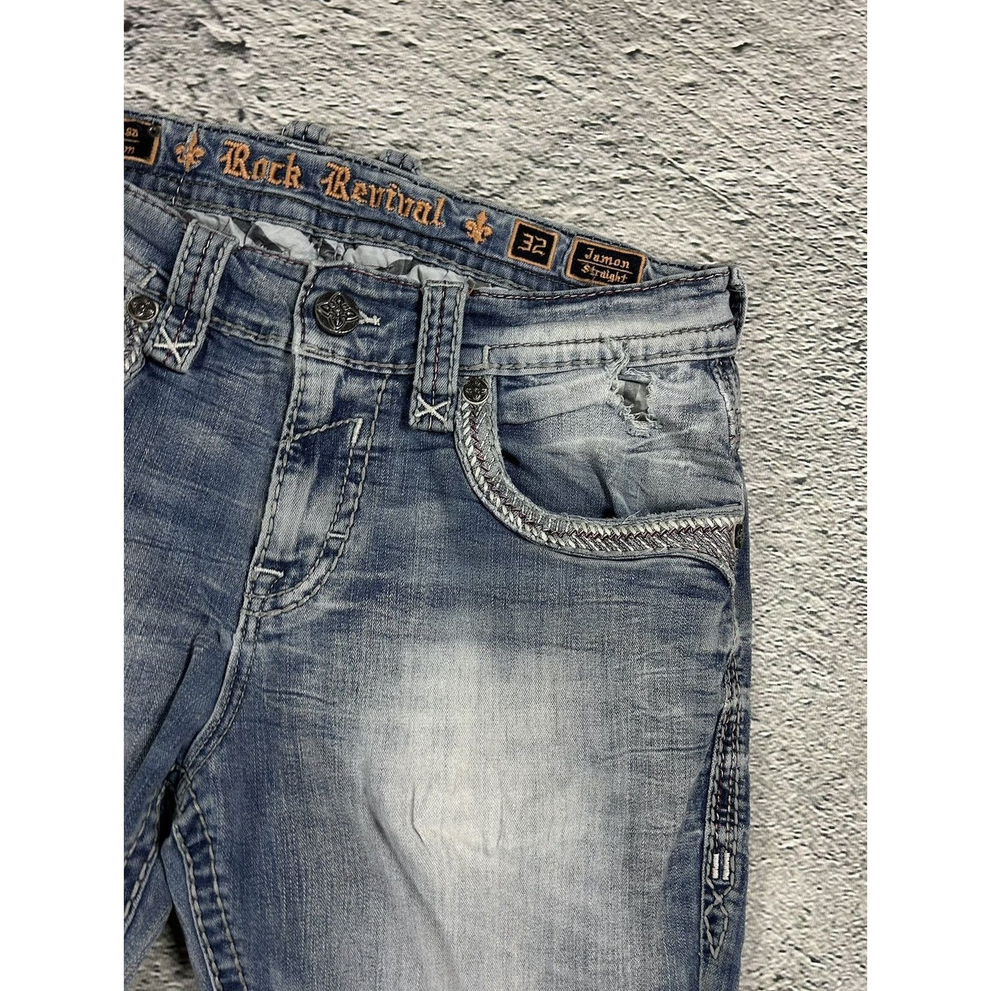 Rock Revival jeans washed Y2K Jamon Straight