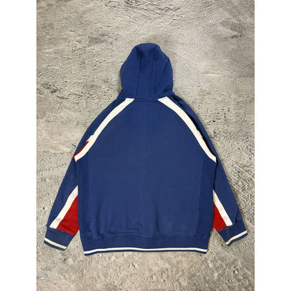 Ecko Unltd vintage zip hoodie blue red white big logo Y2K
