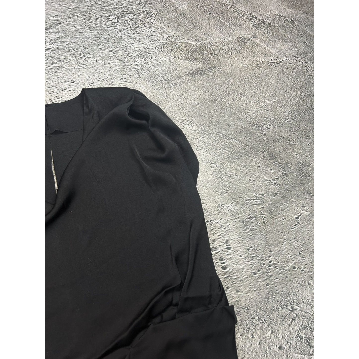 Acne dress black Mallory PSS12 vintage avant garde