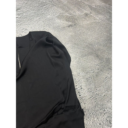 Acne dress black Mallory PSS12 vintage avant garde