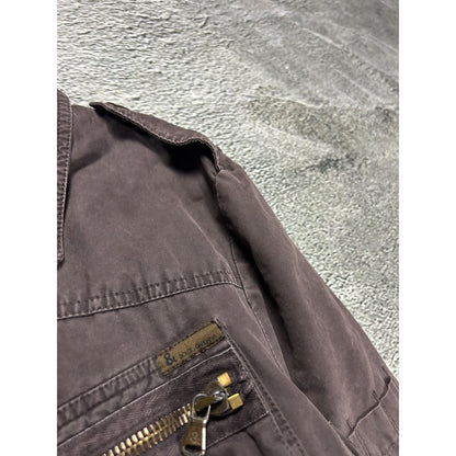 Dolce & Gabbana coat vintage utility miltary brown Y2K