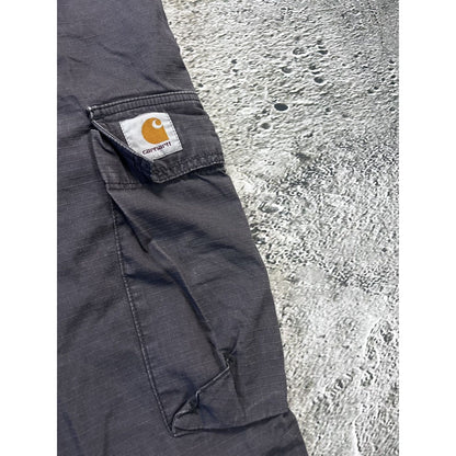 Carhartt vintage cargo pants slim lear pant grey workwear