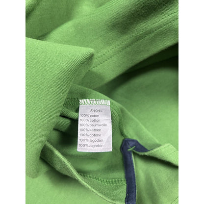 Lacoste green sweatshirt half-zip