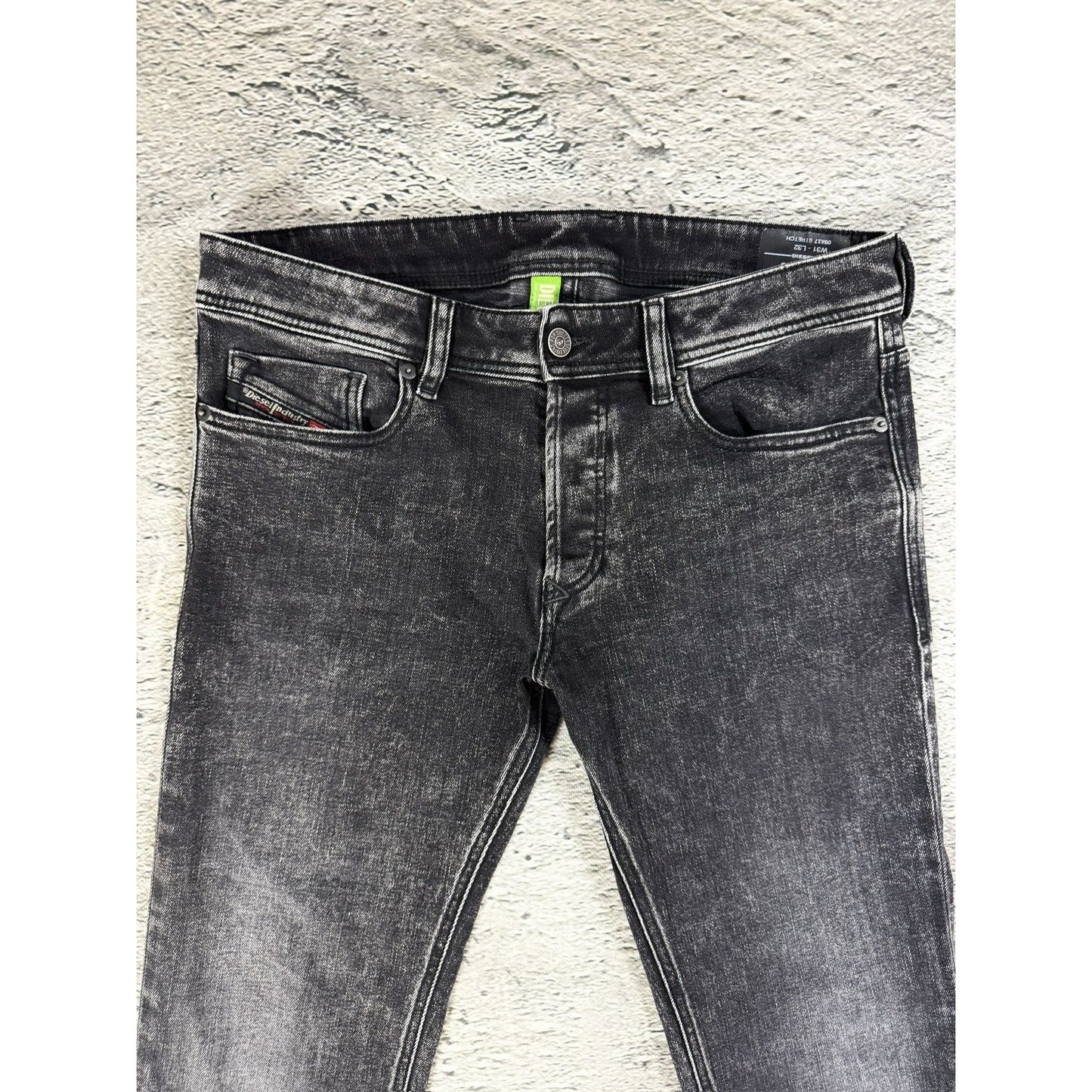 Diesel jeans skinny slim sleenker Y2K grey
