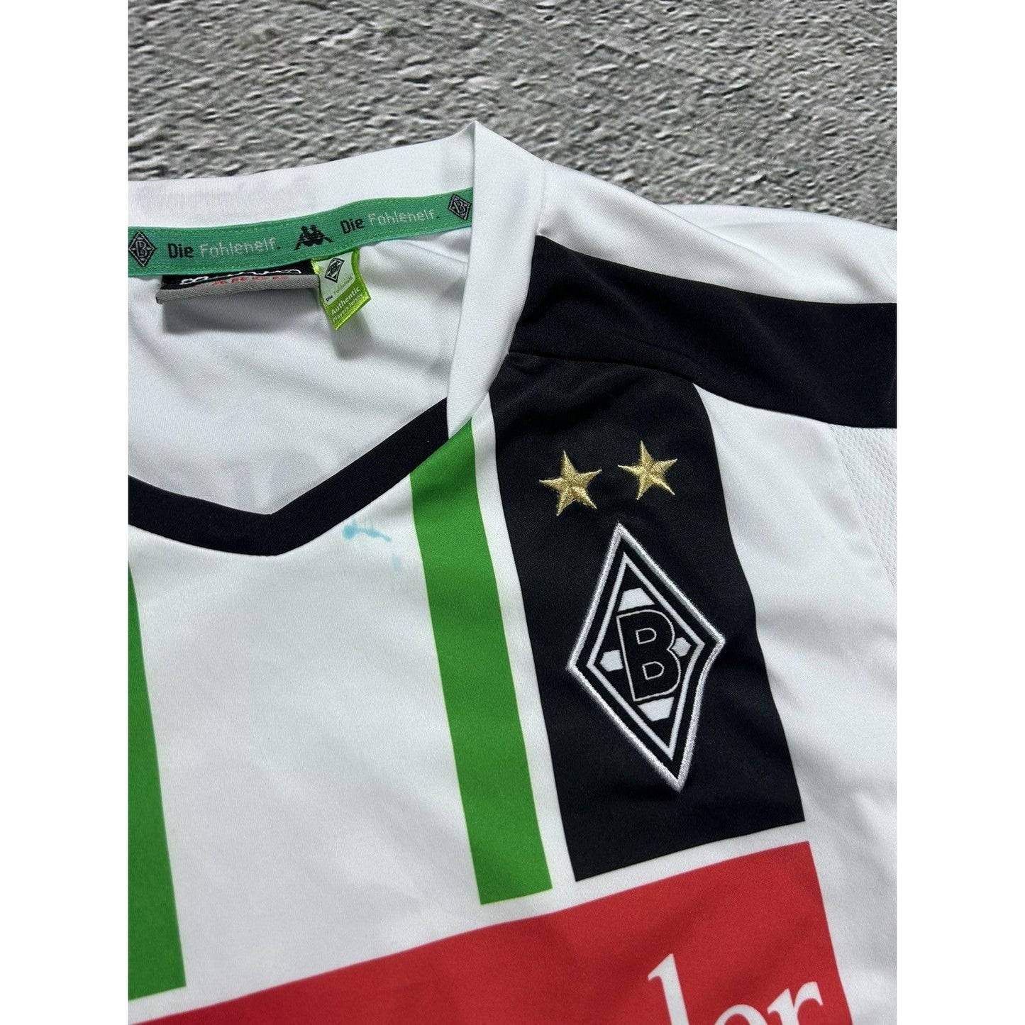 Borussia Mönchengladbach Player Issue Kappa Jersey 2014 2015