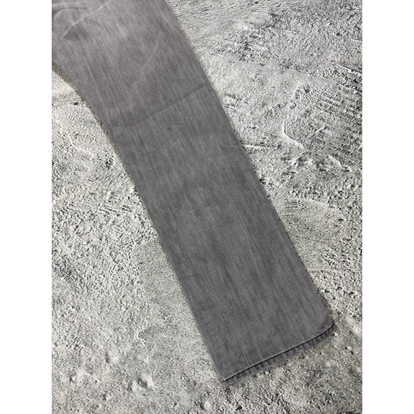 True Religion jeans vintage grey Drew straight distressed