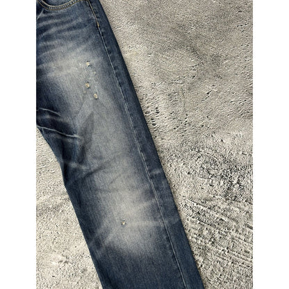 Ed Hardy Christian Audigier vintage jeans big logo pants