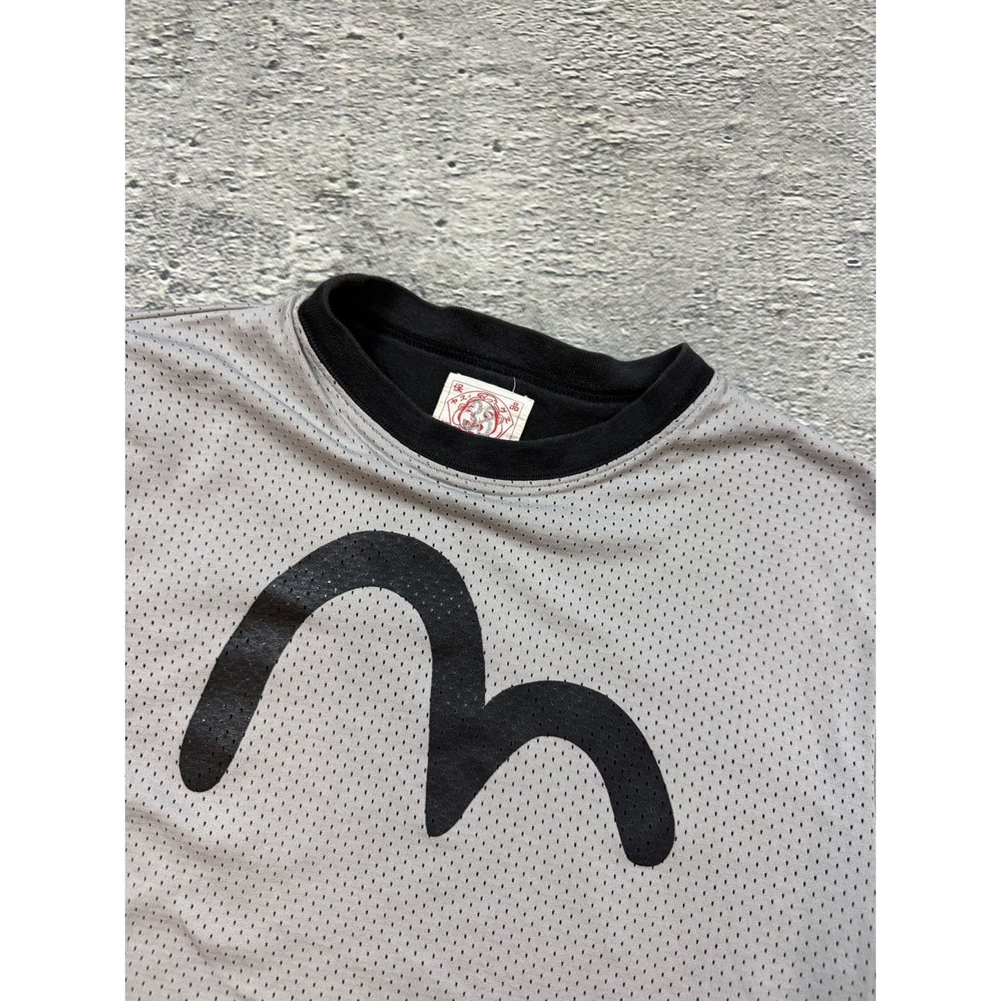 Evisu Reversible t-shirt black/gray big logo