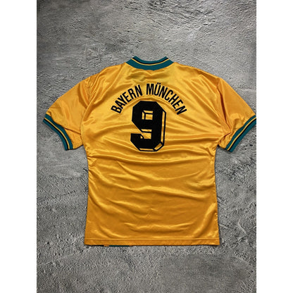 Adidas Bayern Munchen Jersey yellow Opel 1993/96 vintage