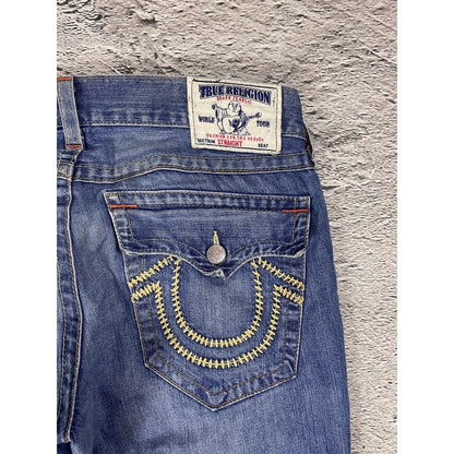 True Religion jeans vintage straight denim pants straight